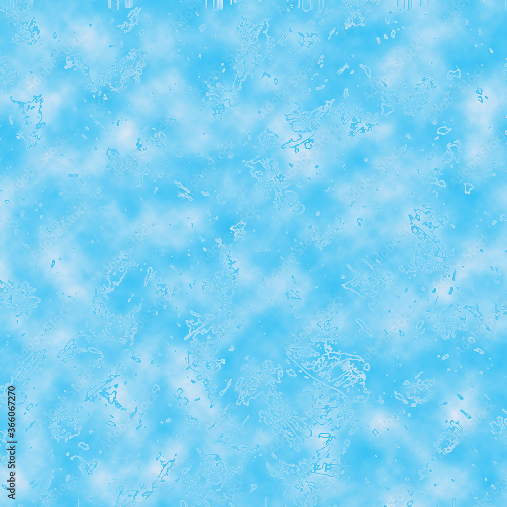 Seamless abstract blue cloudy pattern design illustration for background and wallpaper