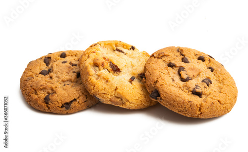 cookies with chocolate drops