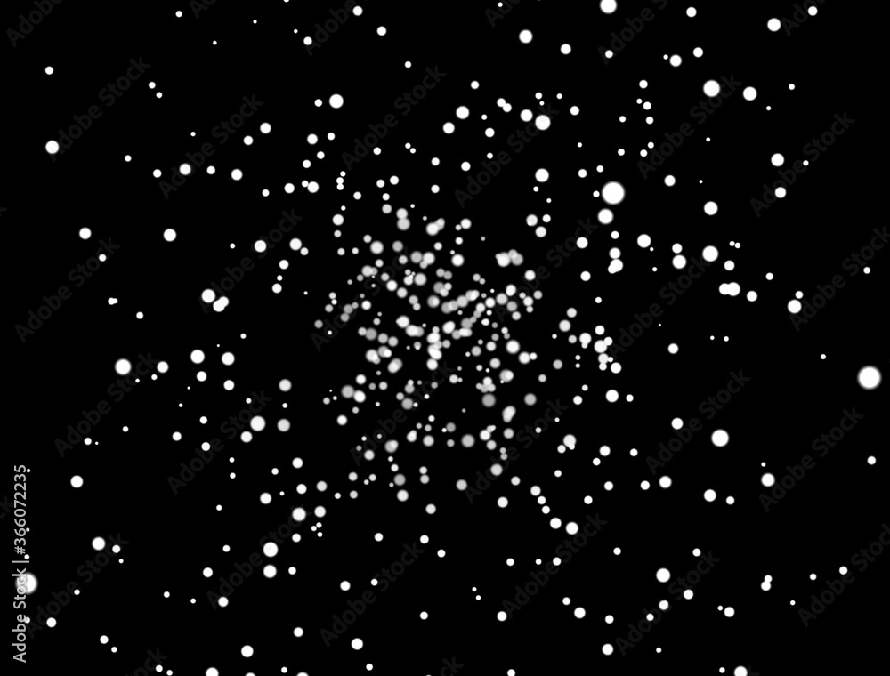 white flying motion on black background, Romantic flying backdrop, Particles Flying on black, valentine day white flying motion on black background, Romantic flying backdrop, Particles Flying on black, valentine day