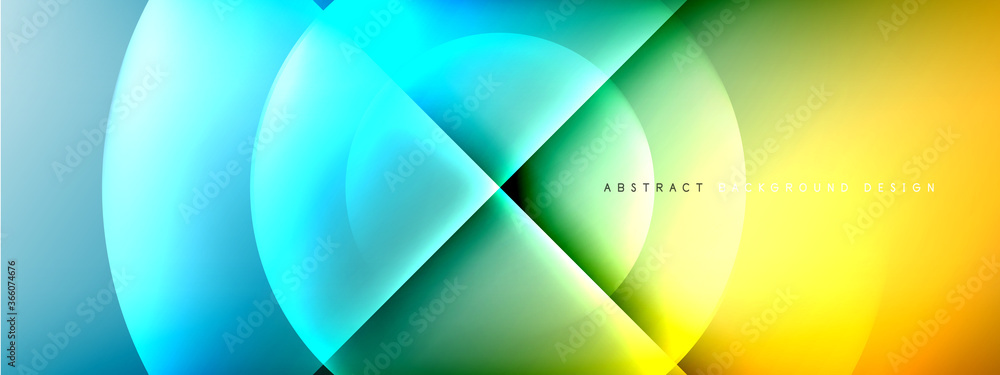 Vector abstract background - circle and cross on fluid gradient with shadows and light effects. Techno or business shiny design templates for text Vector abstract background - circle and cross on fluid gradient with shadows and light effects. Techno or business shiny design templates for text