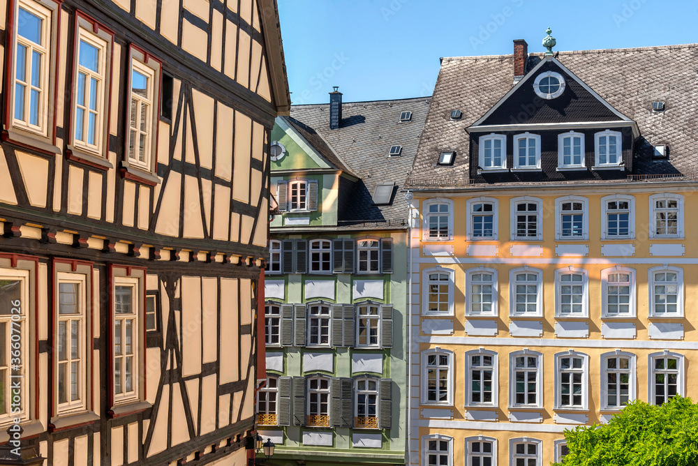 Historische Altstadt von Wetzlar Stock Photo Adobe Stock