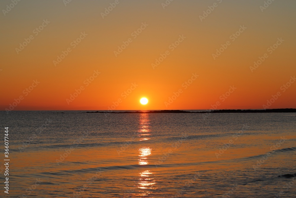 Sunset on the beach, Outer Hebrides, Scotland Sunset on the beach, Outer Hebrides, Scotland