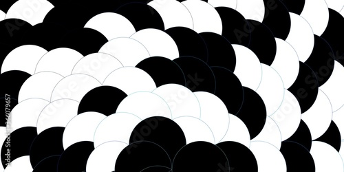 Dark BLUE vector background with spots. Glitter abstract illustration with colorful drops. Design for posters, banners.