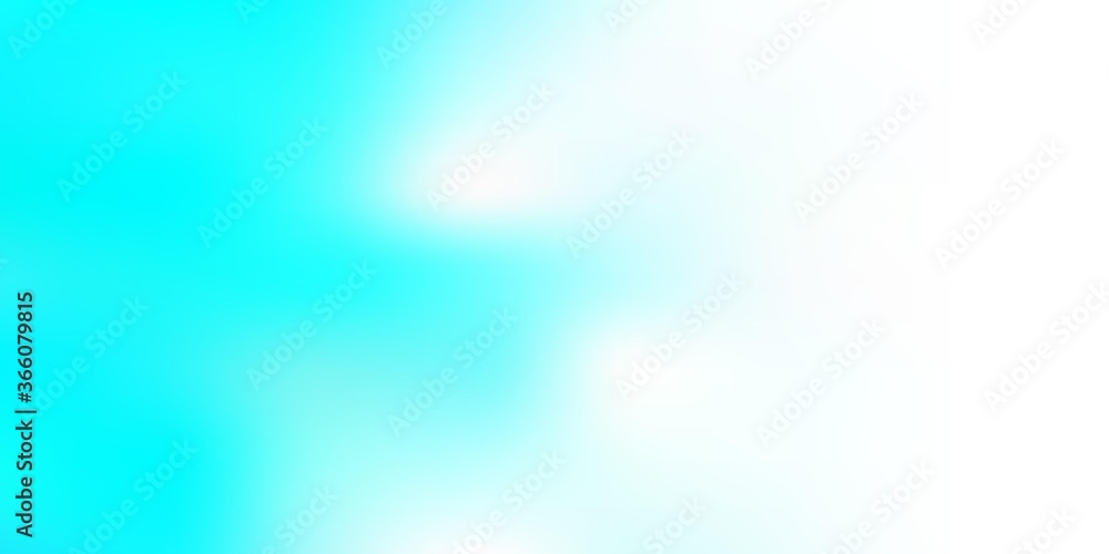Light blue vector blur layout.