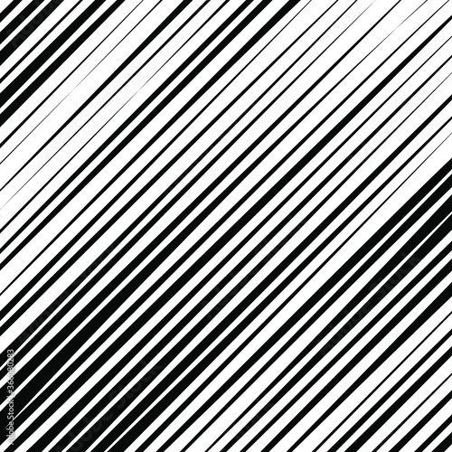 Black abstract vector diagonal stripes. Abstract monochrome background. Vector illustration. Oblique shape. Design element. Trendy pattern for prints, web pages, template and textile design