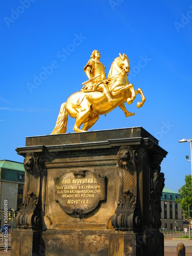Denkmal August von Sachsen - Goldener Reiter