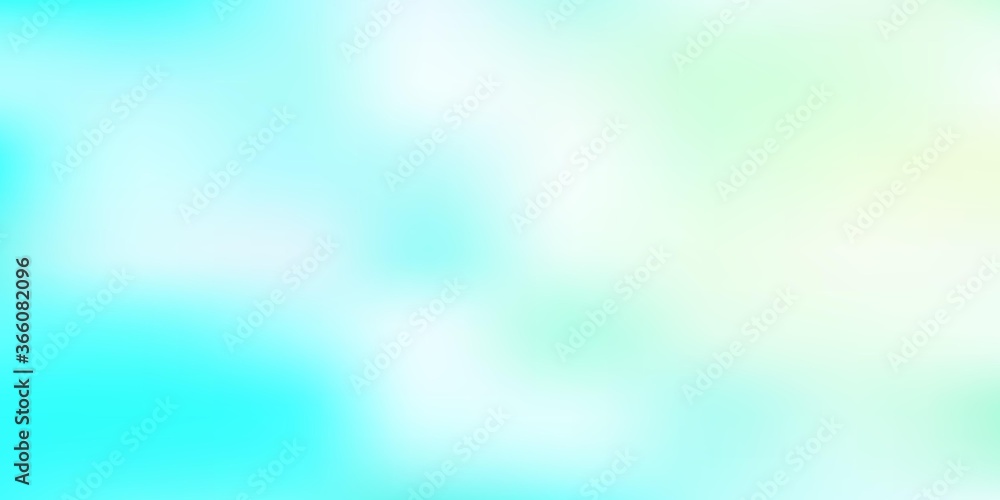 Light blue vector blurred template. Light blue vector blurred template.