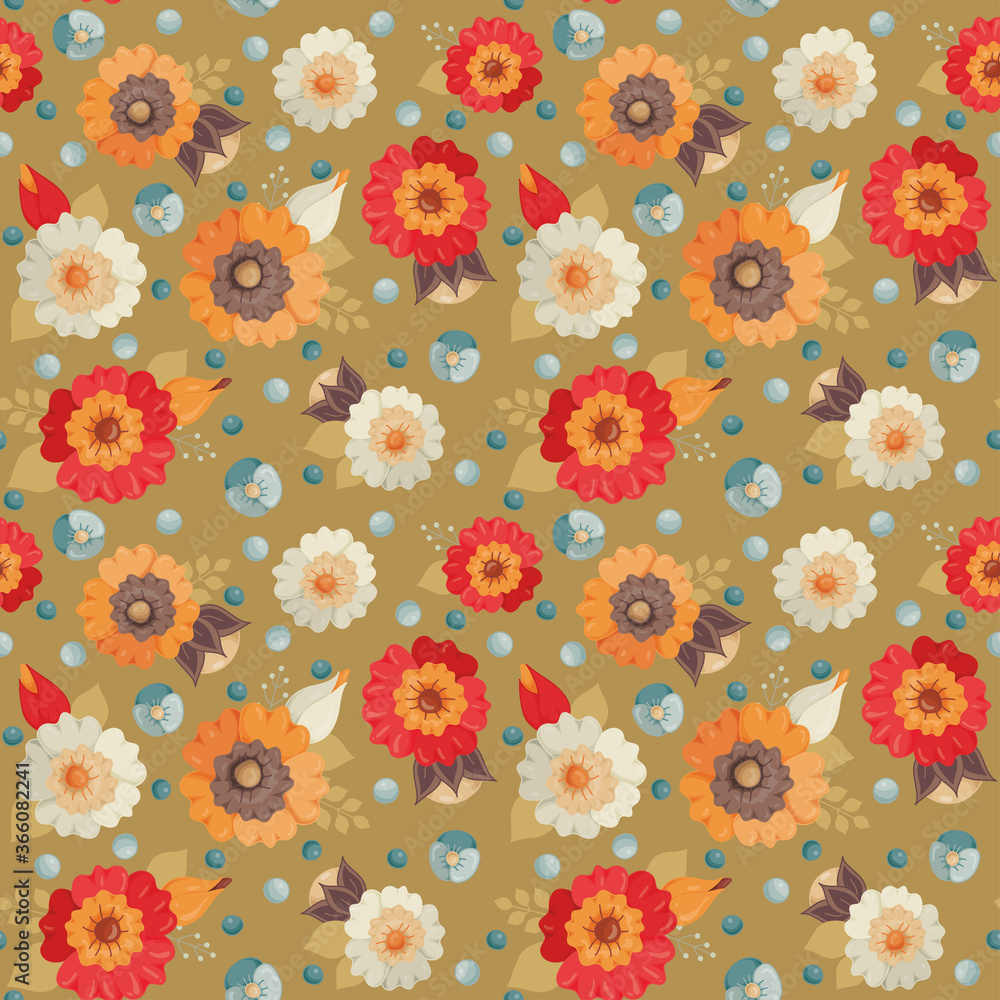 Seamless floral pattern Seamless floral pattern
