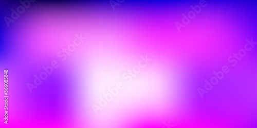 Light Purple, Pink vector blurred background. © Guskova