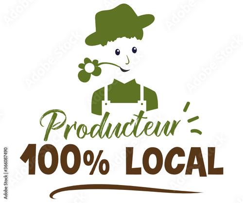Magasin producteur local, logo