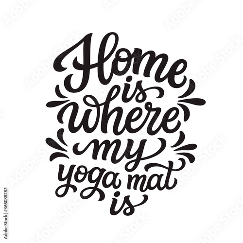 Home is where my yoga mat is