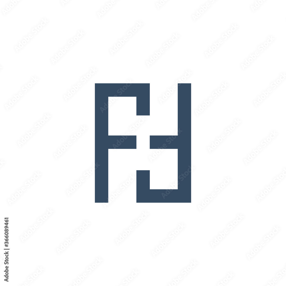 Letter H logo icon design template elements. Vector color sign. Letter H logo icon design template elements. Vector color sign.