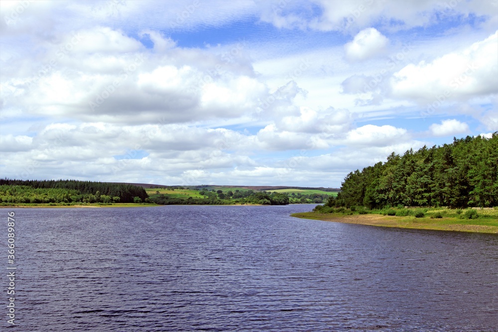 Few of Fewston Reservoir, from the Dam wall, in Fewston, North Yorkshire. Few of Fewston Reservoir, from the Dam wall, in Fewston, North Yorkshire.
