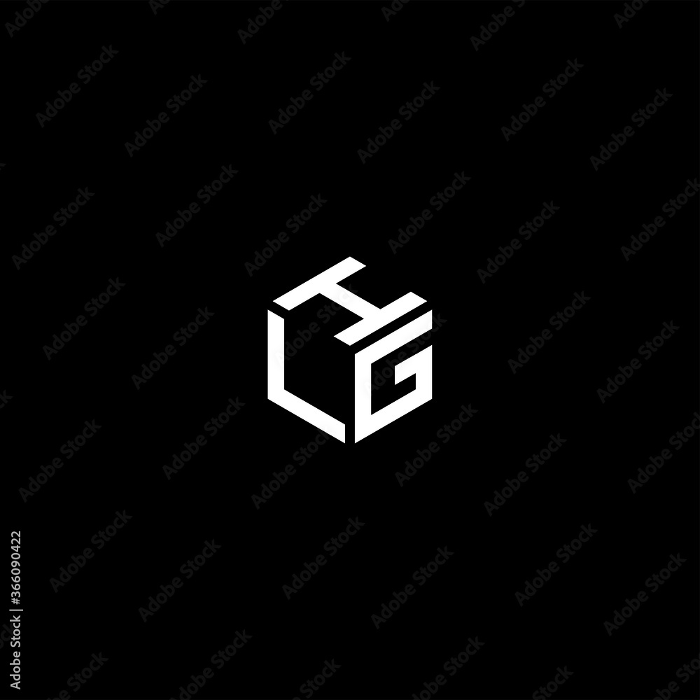 Letter HLG Initial Logo Design Vector Template Illustration Letter HLG Initial Logo Design Vector Template Illustration