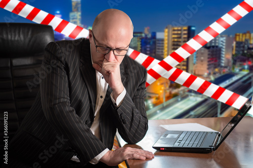 Businessman suffered due to...