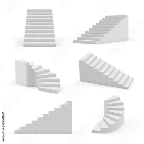 Stairs modern Fototapeta