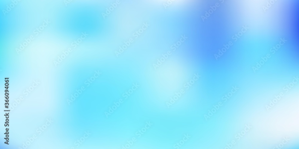 Fototapeta premium Light blue vector blurred layout.