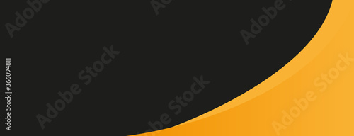 yellow and black background design . abstract yellow background design for business . yellow background vector illustration