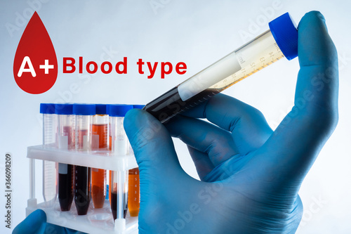 Blood of group A +. Second ...