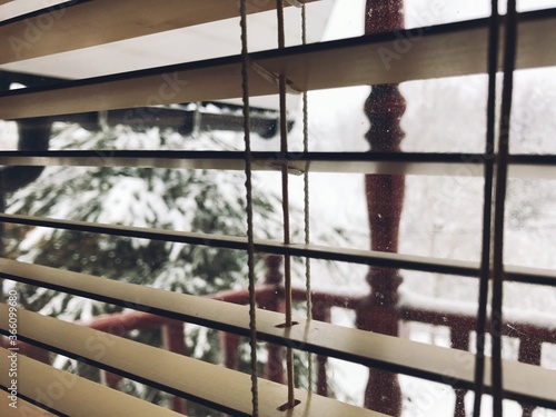 Warmth and home comfort in a cold winter