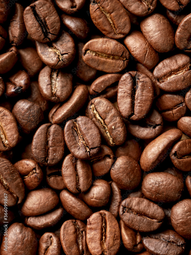 Arabica coffee beans. Full frame background. Arabica coffee beans. Full frame background.