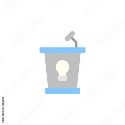 Politics icon. Simple color vector elements of knowledge icons for ui and ux, website or mobile application