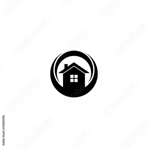 Property Logo Design Vector Template Illustration