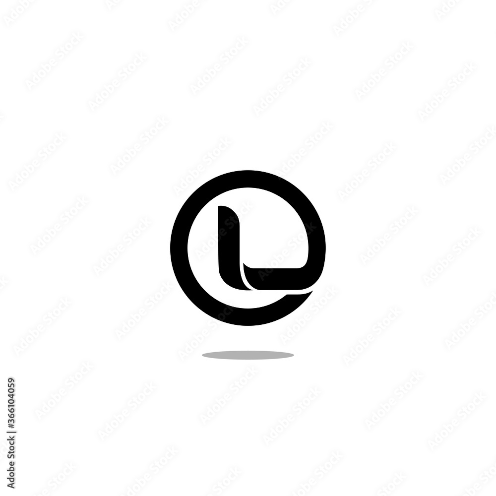 Letter OL LO L Initial Logo Design Vector Template Illustration Letter OL LO L Initial Logo Design Vector Template Illustration