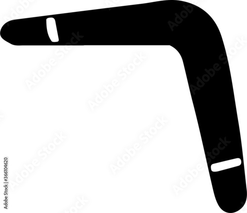 boomerang vector illustration isolated on background