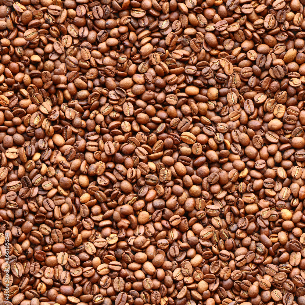 Seamless background of coffee beans on flat surface. Seamless background of coffee beans on flat surface.