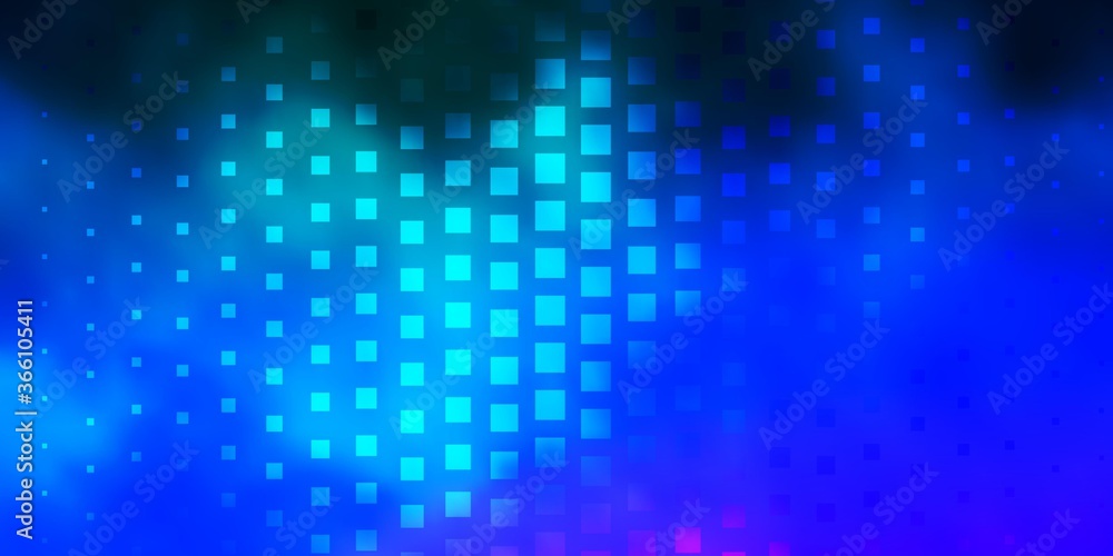 Light Blue, Red vector background in polygonal style. Abstract gradient illustration with colorful rectangles. Pattern for websites, landing pages.