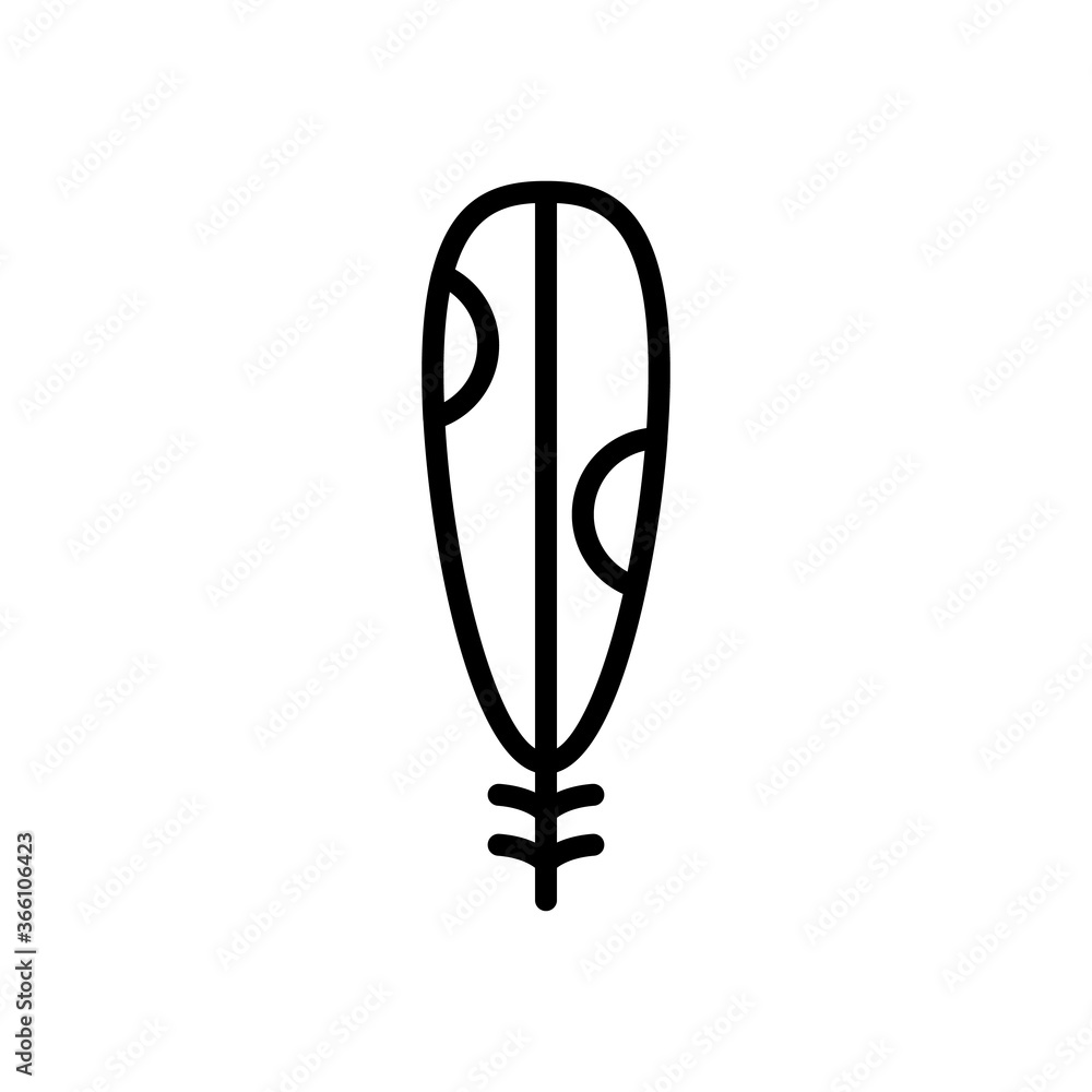Wing bird icon. Simple line, outline vector elements of feather icons for ui and ux, website or mobile application Wing bird icon. Simple line, outline vector elements of feather icons for ui and ux, website or mobile application