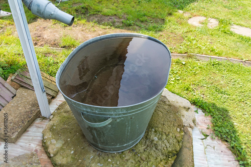 Photos garden rainwater tank