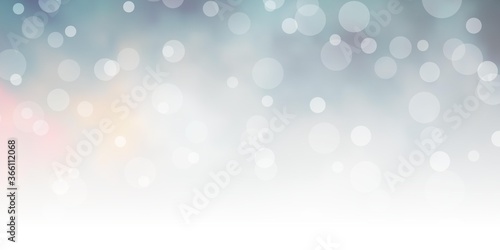 Dark Yellow vector layout with circles. Abstract illustration with colorful spots in nature style. Pattern for booklets, leaflets.