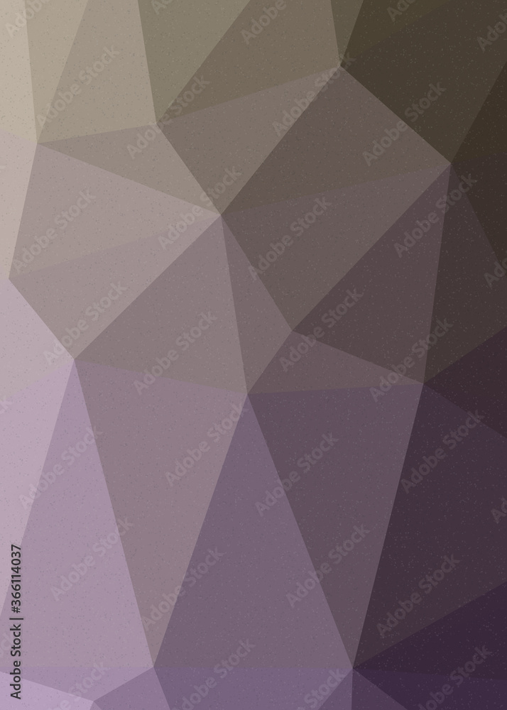Fototapeta premium Mint Green color Abstract color Low-Polygones Generative Art background illustration