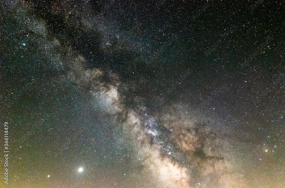 Milky Way in a Dark Sky Milky Way in a Dark Sky