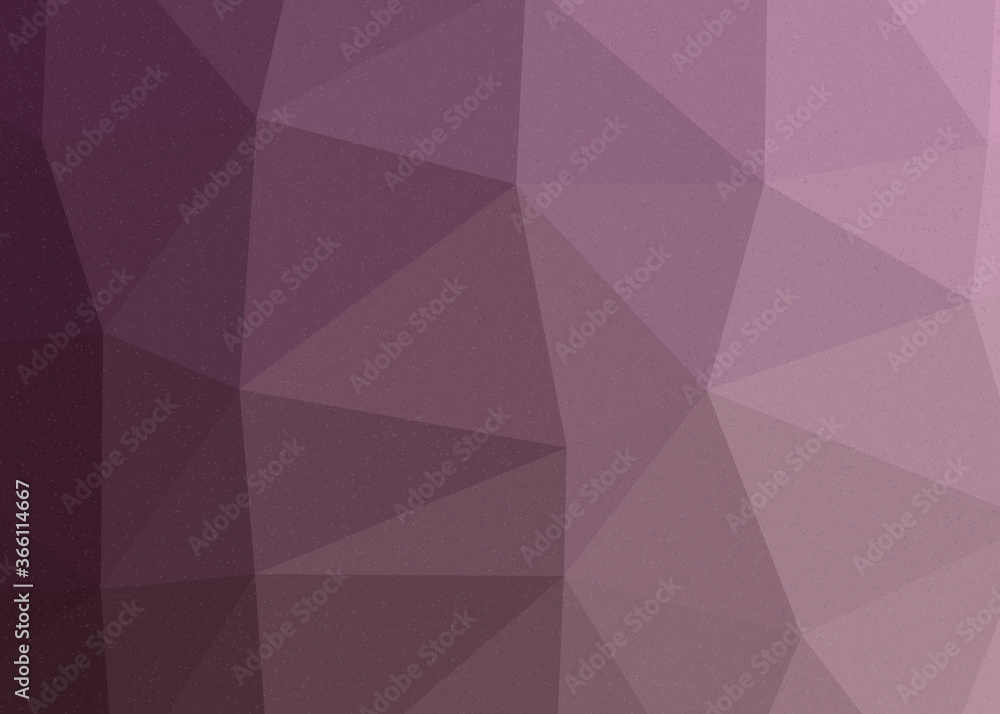 Obraz premium Purple Wine color Abstract color Low-Polygones Generative Art background illustration