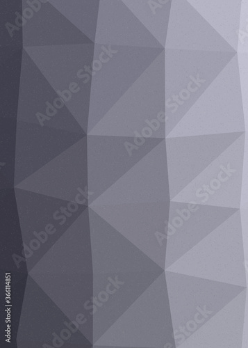 Dusty Blue color Abstract color Low-Polygones Generative Art background illustration