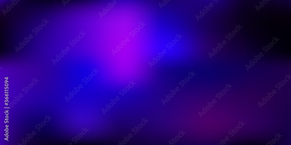 Dark purple vector blurred layout.