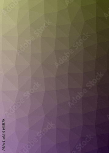Purple color Abstract color Low-Polygones Generative Art background illustration