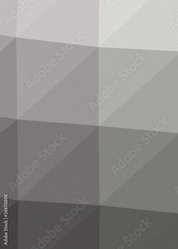 Zinc color Abstract color Low-Polygones Generative Art background illustration