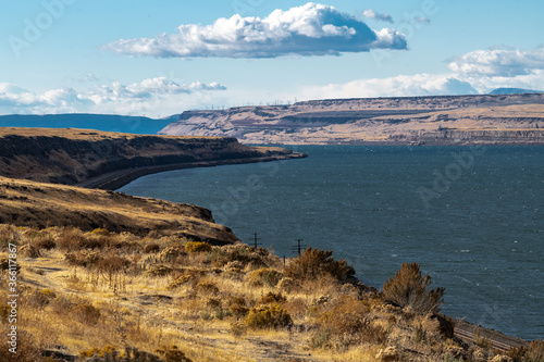 Columbia River close to Umatilla, Oregon photo