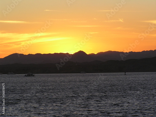 Sonnenuntergang am Meer