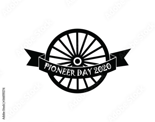 symbol icon Illustration Of pioneer days