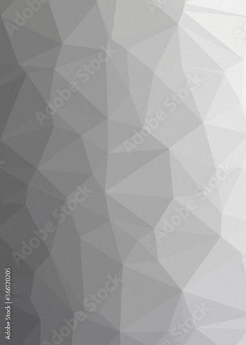 Dusk color Abstract color Low-Polygones Generative Art background illustration