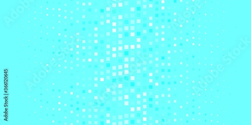 Light BLUE vector texture in rectangular style. Rectangles with colorful gradient on abstract background. Modern template for your landing page.