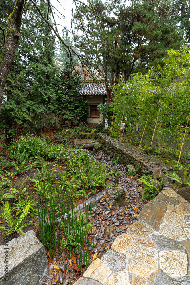 Japanese Garden in Portland, OR