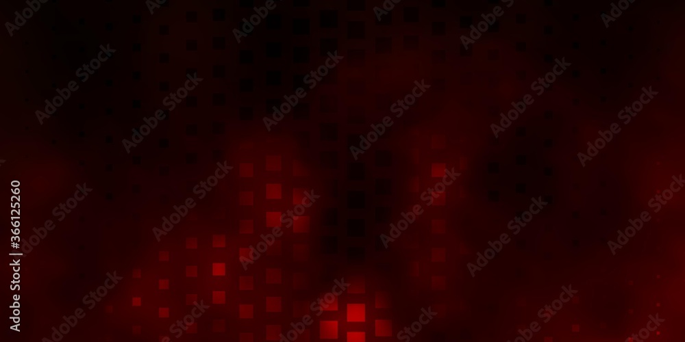 Dark Brown vector template with rectangles. Rectangles with colorful gradient on abstract background. Best design for your ad, poster, banner.