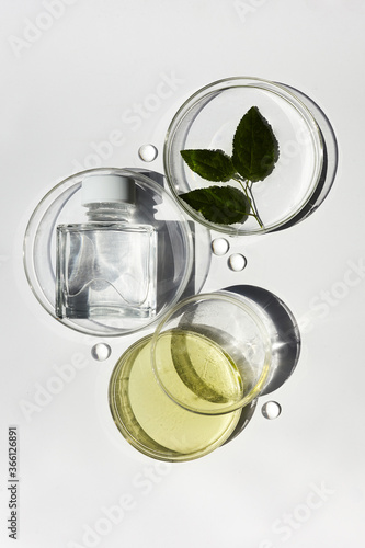 Obraz na plátně Abstract cosmetic laboratory