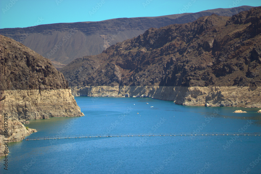 Fototapeta premium hoover dam lake mead